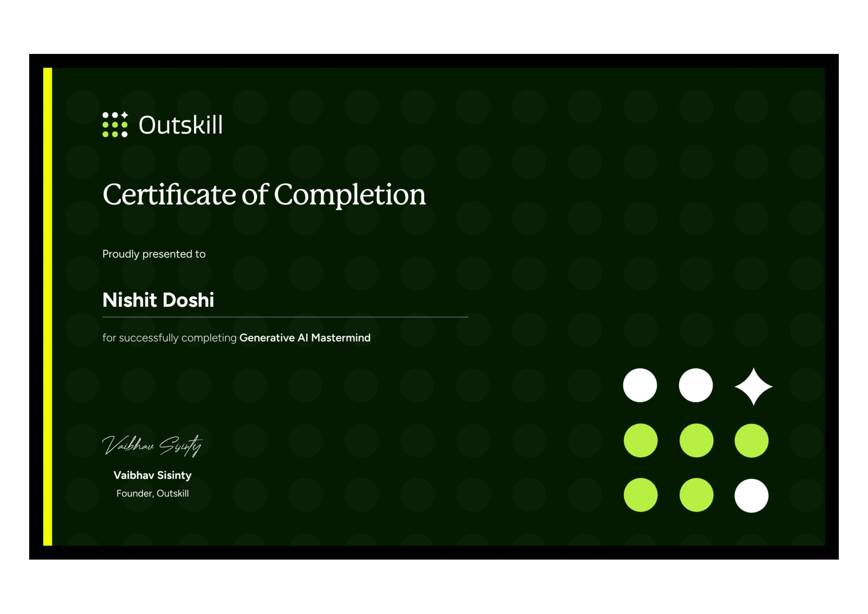 Nishit Doshi | Full Stack Developer Portfolio
