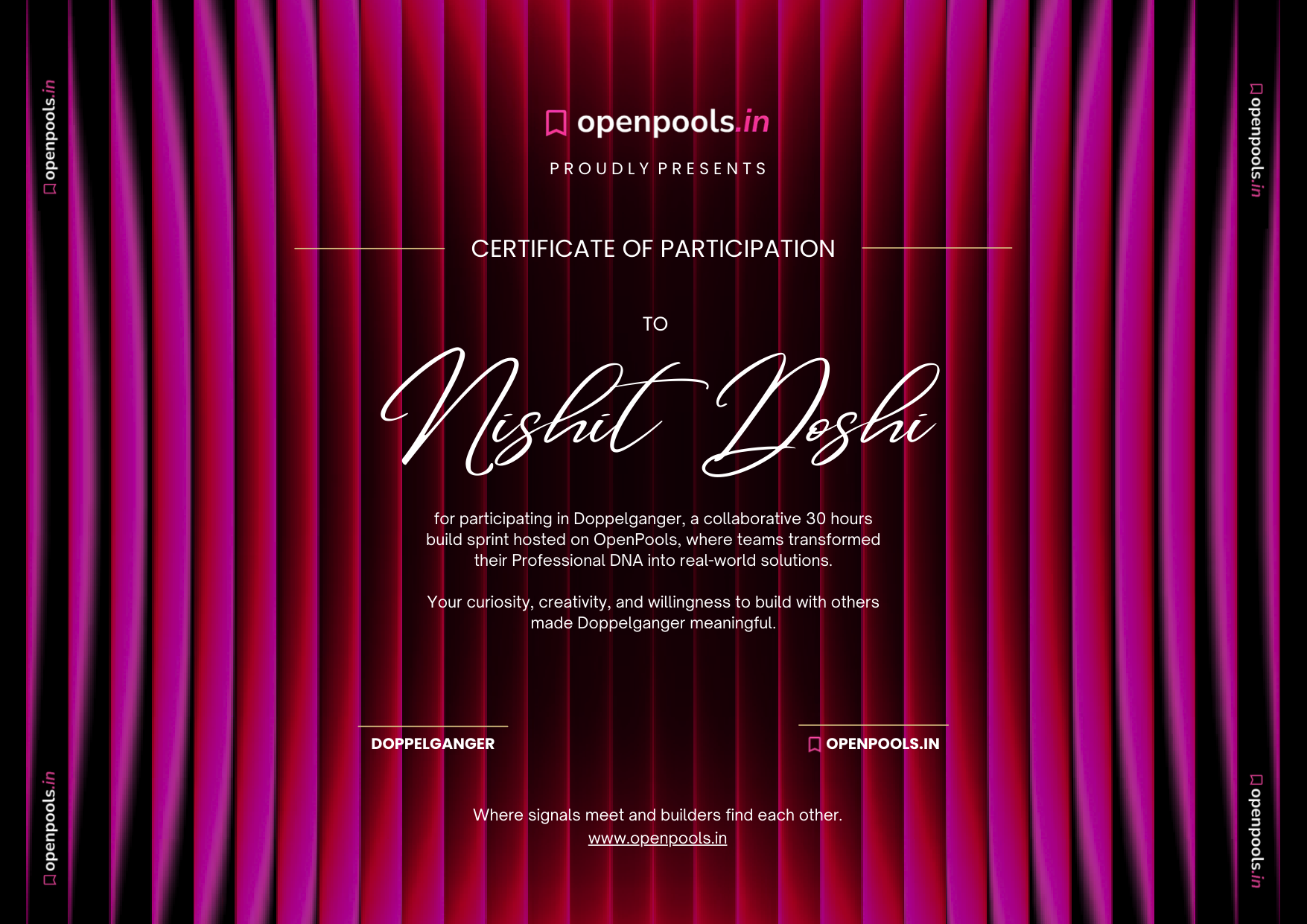 Nishit Doshi | Full Stack Developer Portfolio